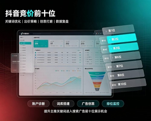 钱塘抖音搜索竞价